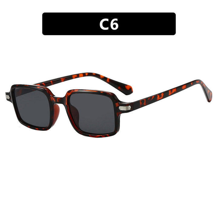 Women's square sunglasses with protective UV filter and robust frame Skanto