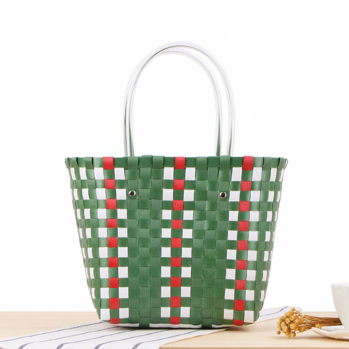 Basket with lively weave Skanto