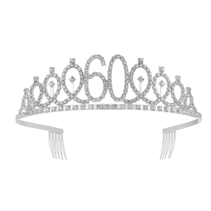 Dame Glitrende Krone med Swarovski-stener Skanto
