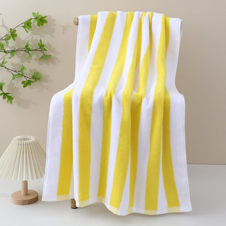 Frotté-Håndkle Med Livlig Stripemønster Skanto