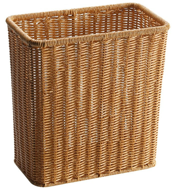 Håndlaget Wicker Søppelbøtte Skanto