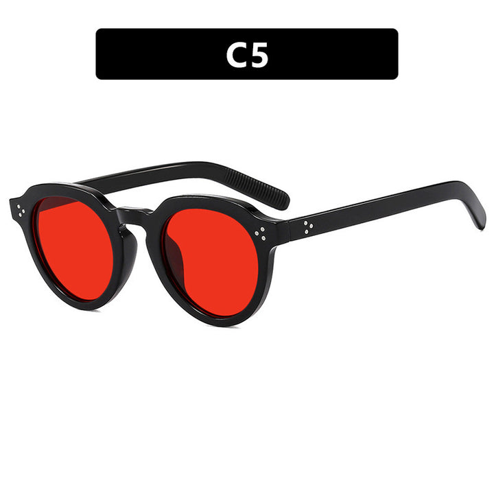 Women's stylish round glasses Skanto