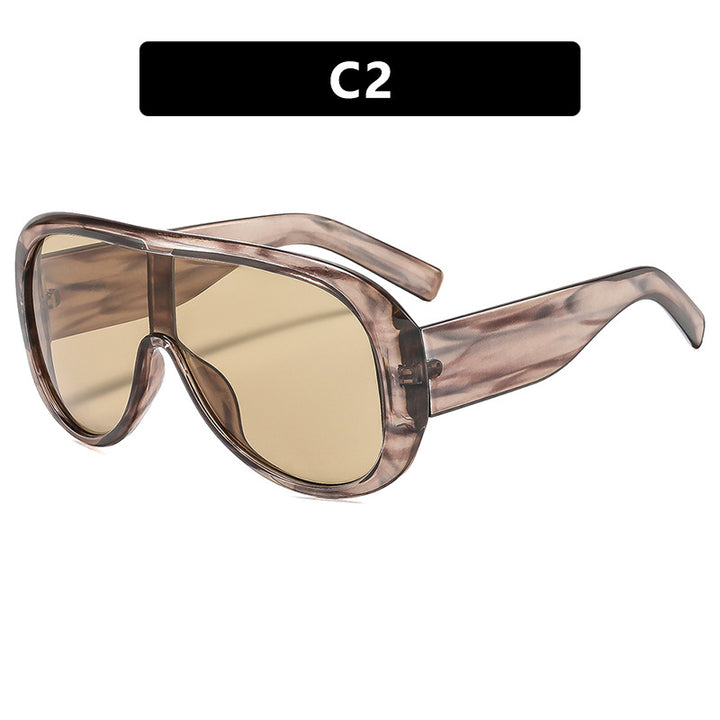 Women's oversized retro-inspired sports sunglasses Skanto