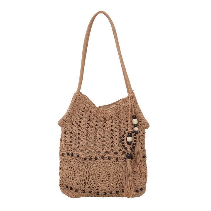 Håndlaget Makramee Crossbody Bag Skanto