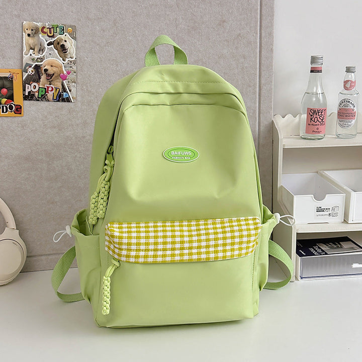 K Casual Multi-Pocket Skole Rygsekk