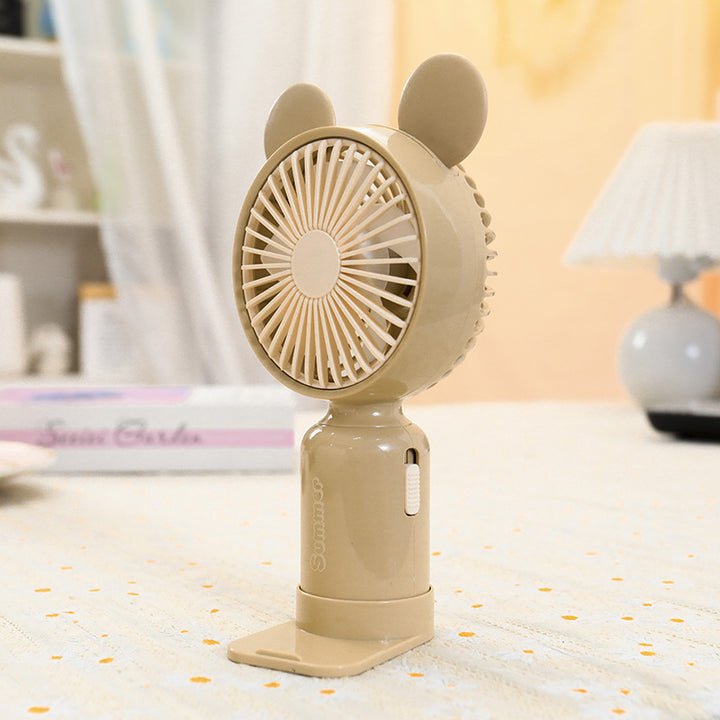 Dame portable mini håndvifte med fleksibel monteringsmekanisme Skanto