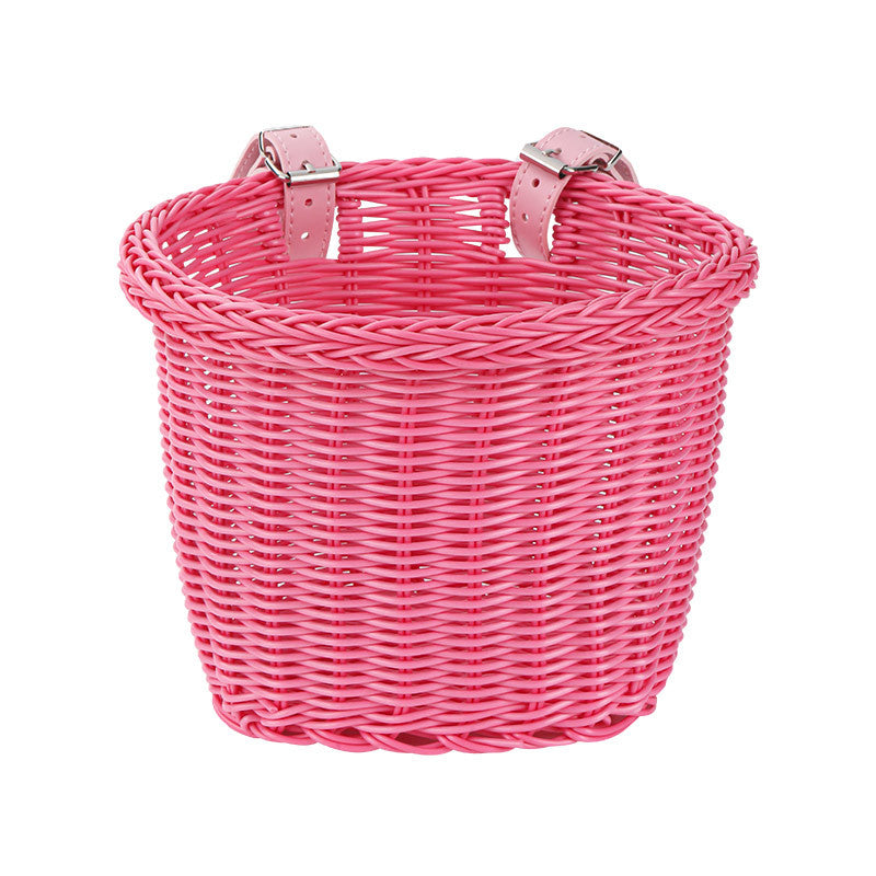 Damer Håndlaget Kurv med fargerikt Design Skanto
