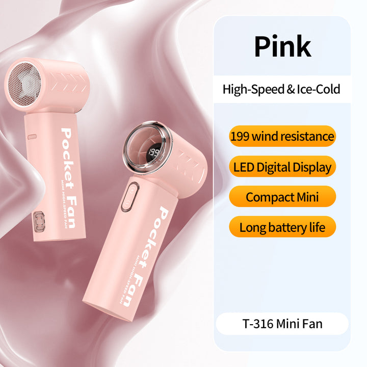 Dame bærbar USB Mini Vifte Skanto