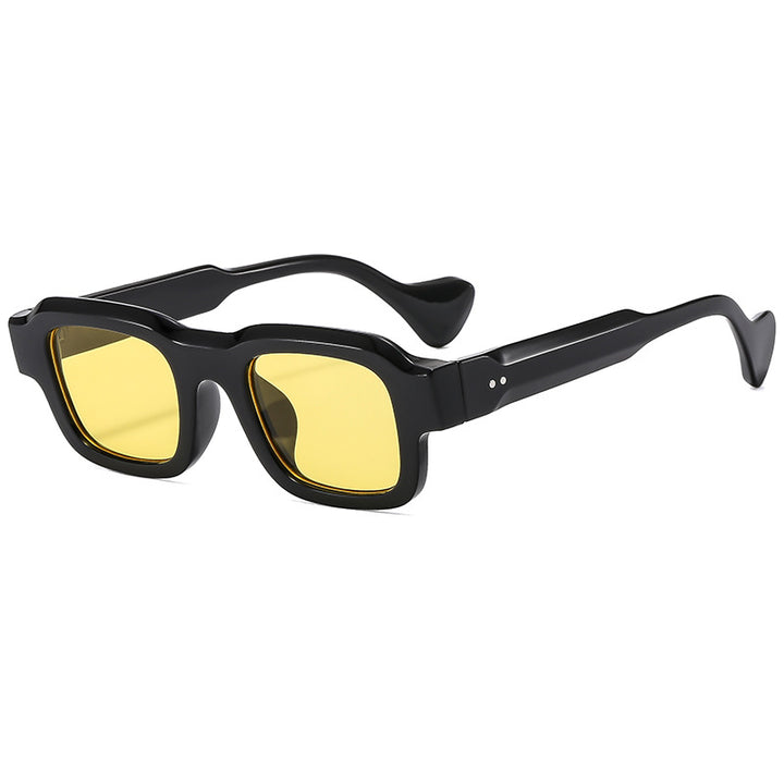 Dame trendy firkantet solbrille med ergonomisk design Skanto