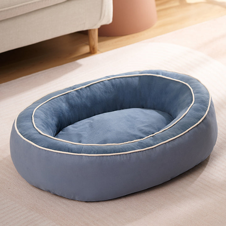 Plush Oval Hundeseng