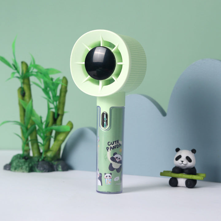 Unisex Bærbar Mini Vifte i søtt Panda-design Skanto