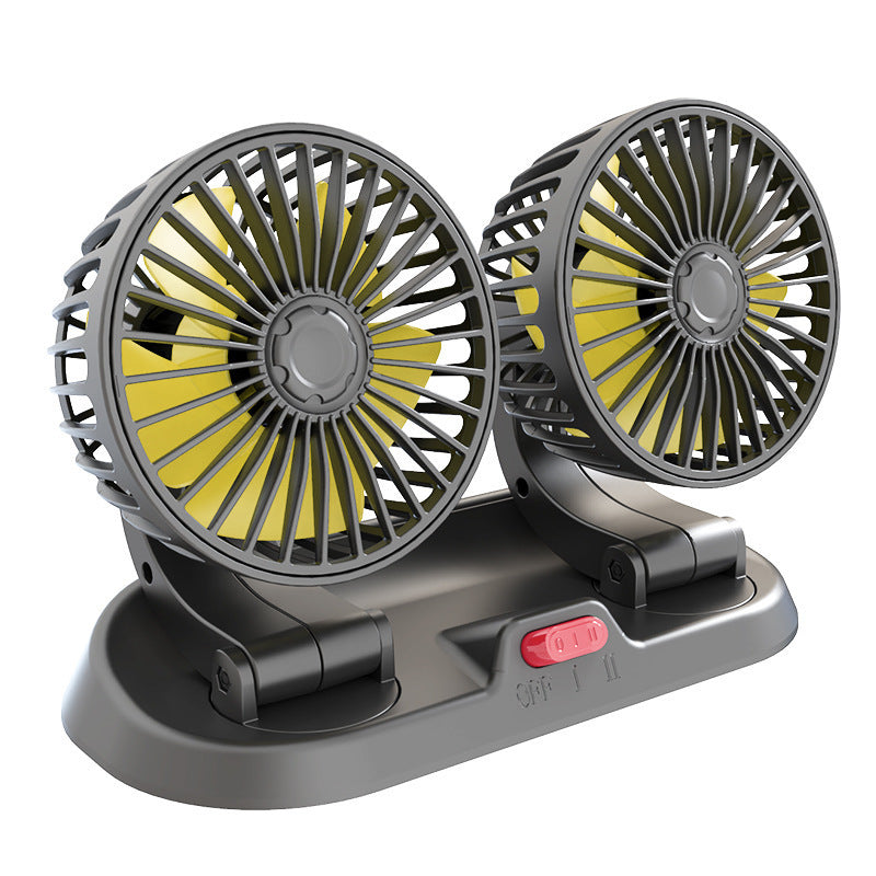 Dual Fan Car Air Circulation System Skanto