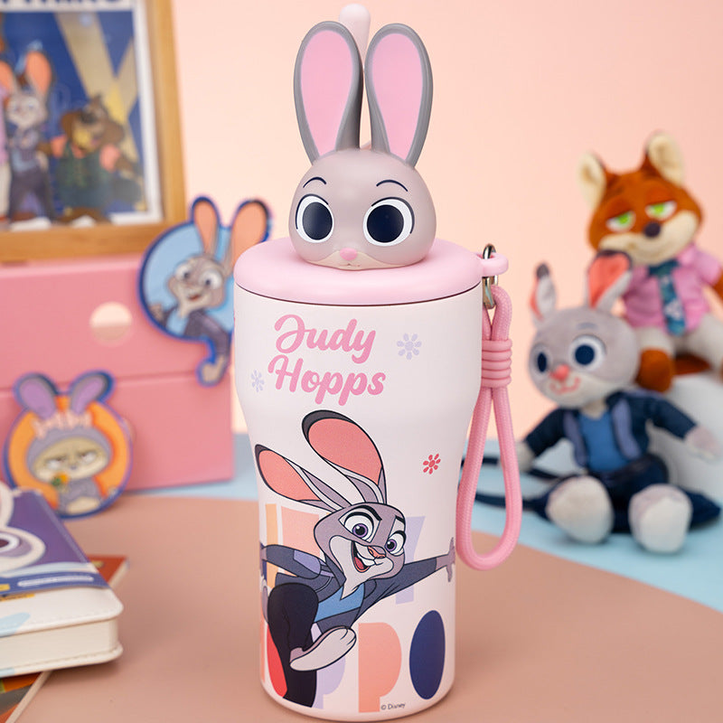 Dame drikkekopp med interaktiv Stitch-lokk Skanto