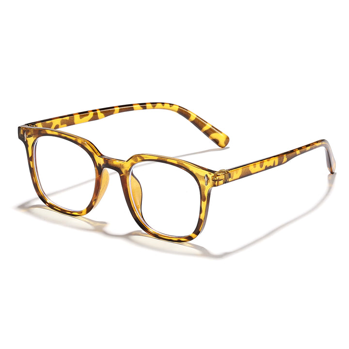 Damer fashionable solbriller med transparent ramme og UV-beskyttelse Skanto