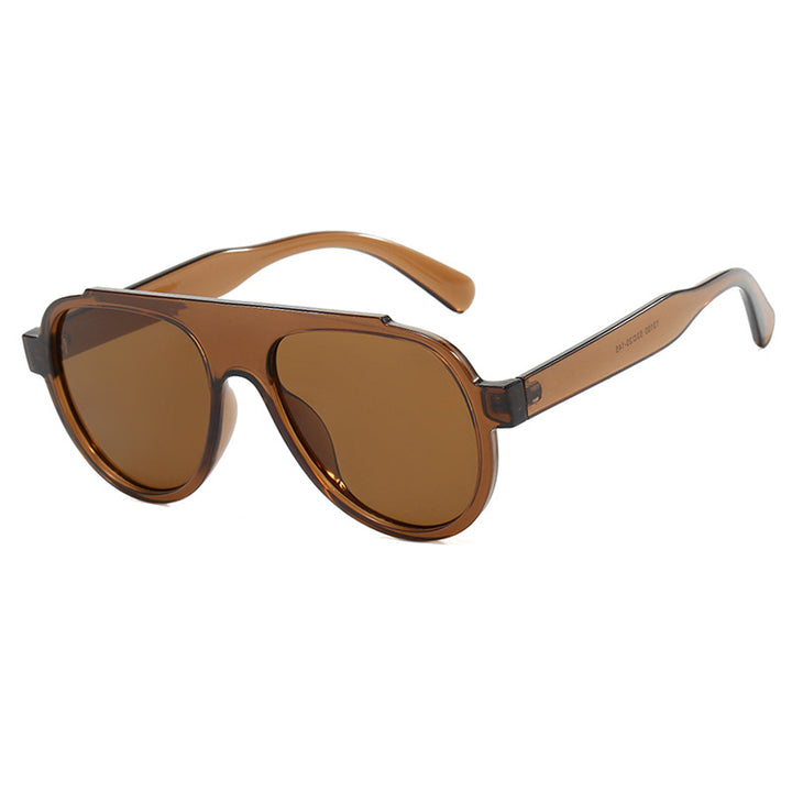 Women's stylish black sunglasses in modern design Skanto