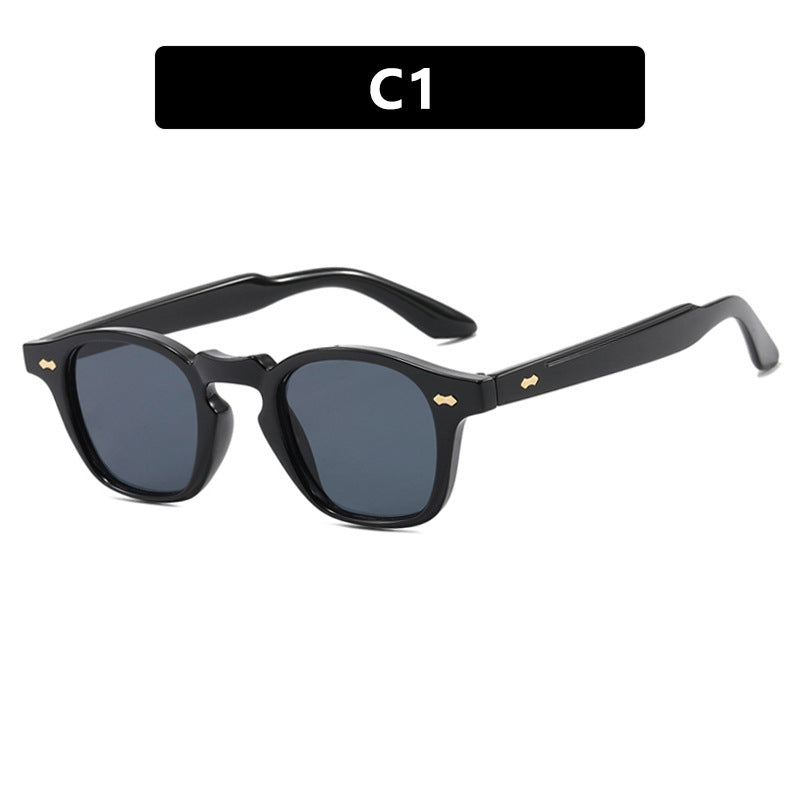 Women's geometric sunglasses with protective UV filter and modern design Skanto