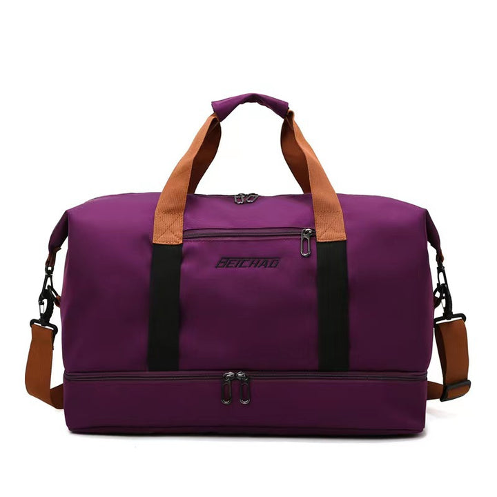 Sporty Duffel Bag With Reinforced Bottom Skanto