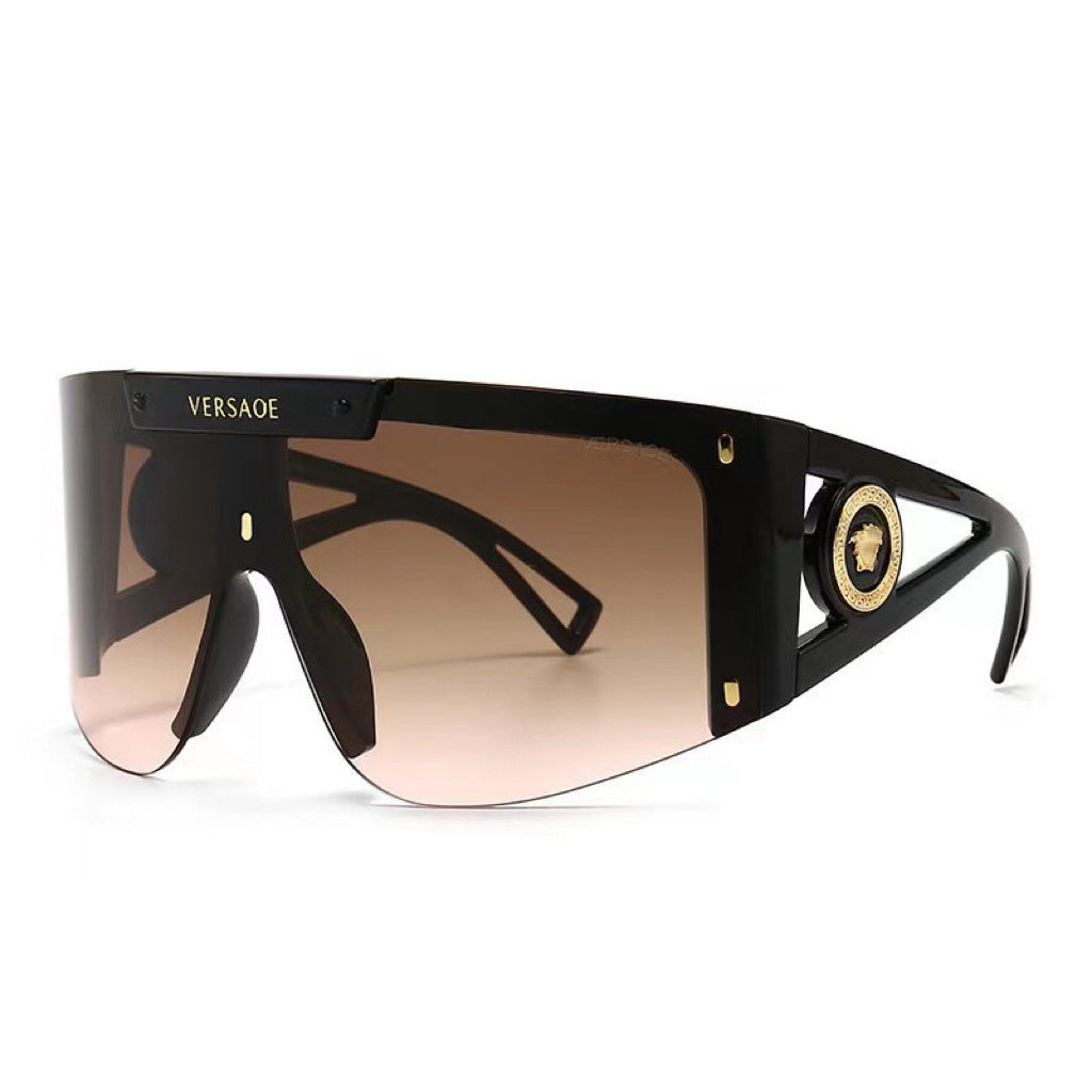 Dame futuristisk Oversized-solbriller Skanto