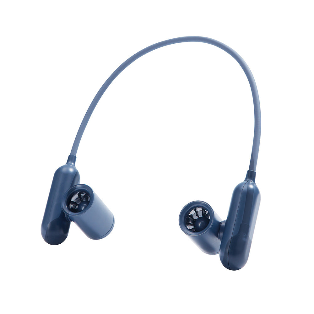 Unisex Nackehodere med innebygd mini-vifte Skanto