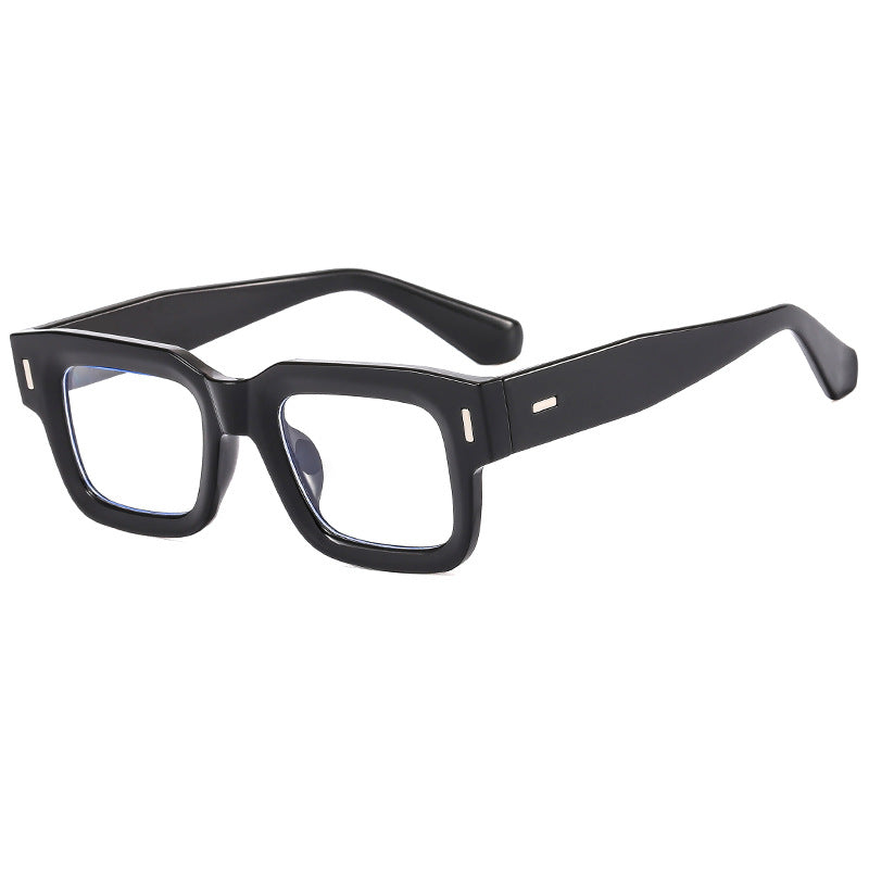 Dame Modische Quadratisk Solbrille med robust ramme og polariserte linser Skanto
