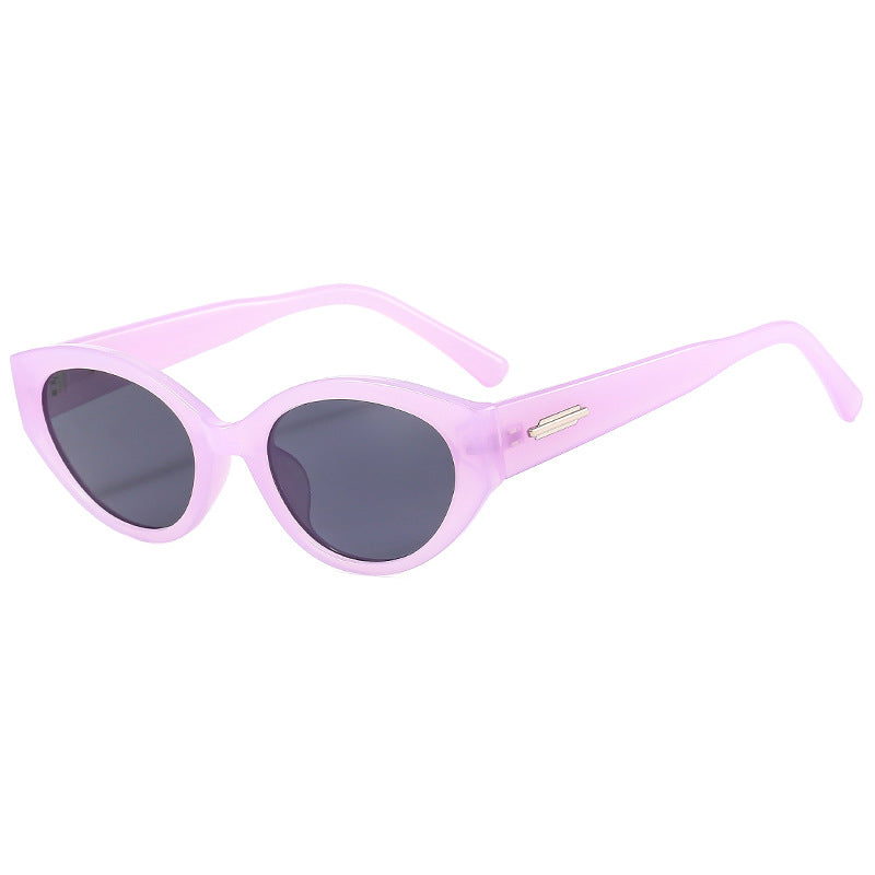 Dame Cat-Eye solbriller i retrostil Skanto