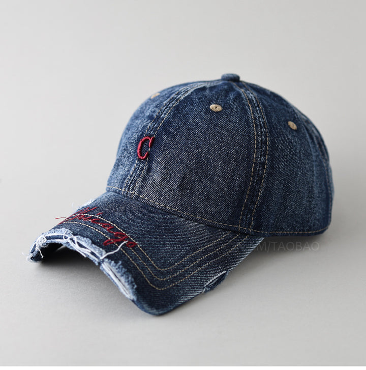 Herre Casual Slitt Baseball Cap Skanto