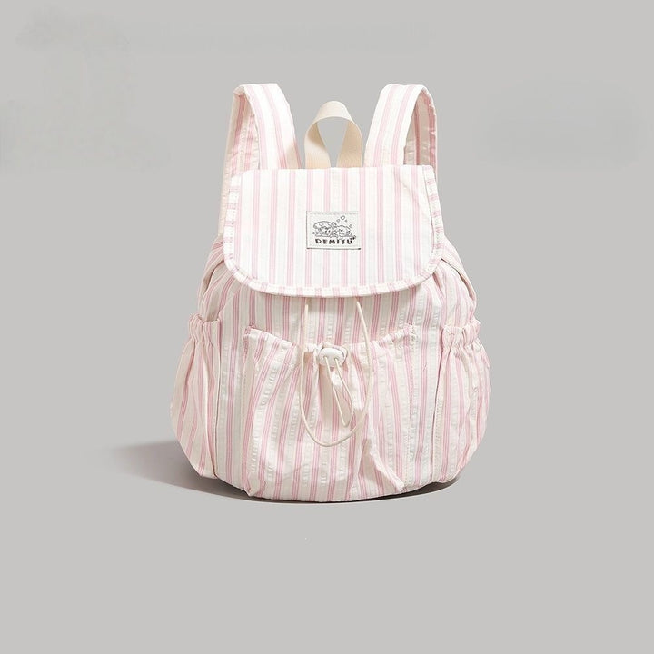 Fritidsryggsekk i leken stripedesign Skanto