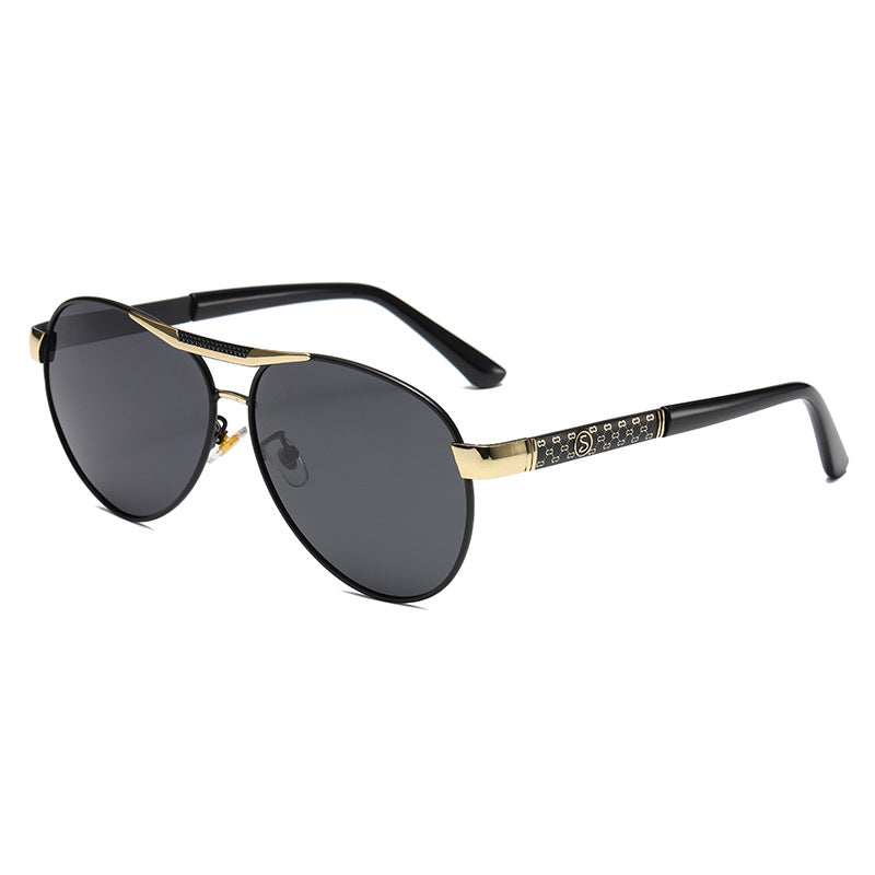 Damed elegante metall solbriller Skanto