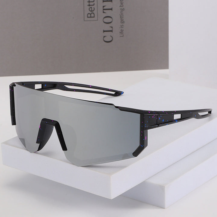 Men's Futuristic Oversized Shield Sunglasses Skanto