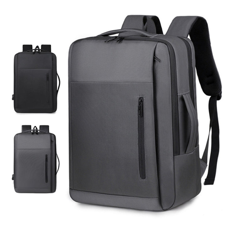 Laptop-sekk med minimalistisk design og formet rygg Skanto