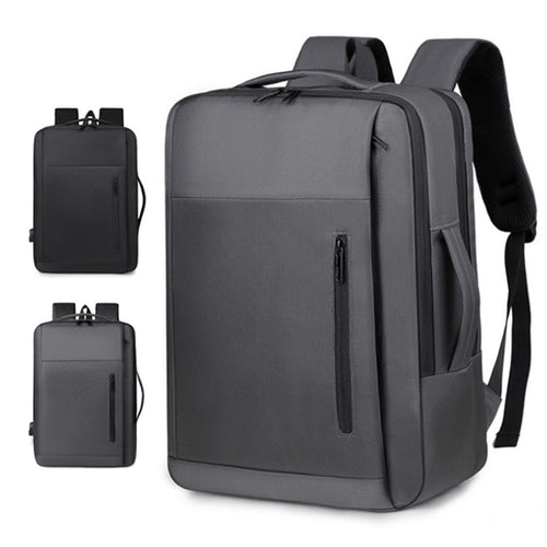 Laptop-sekk med minimalistisk design og formet rygg Skanto