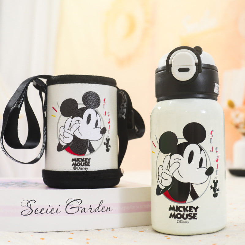 Damen Isolert drikkeflaske med Mickey Mouse-motiv Skanto