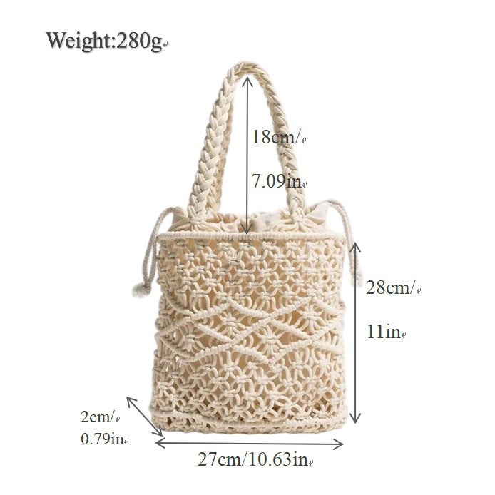 Macramé Håndkurv Skanto