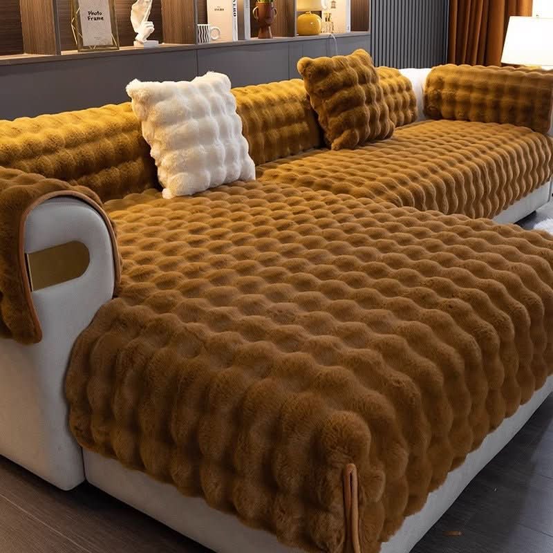 Skanto | CouchShield Elegance – Ikke-glidende sofa beskyttelse for kjæledyr, barn & daglig bruk