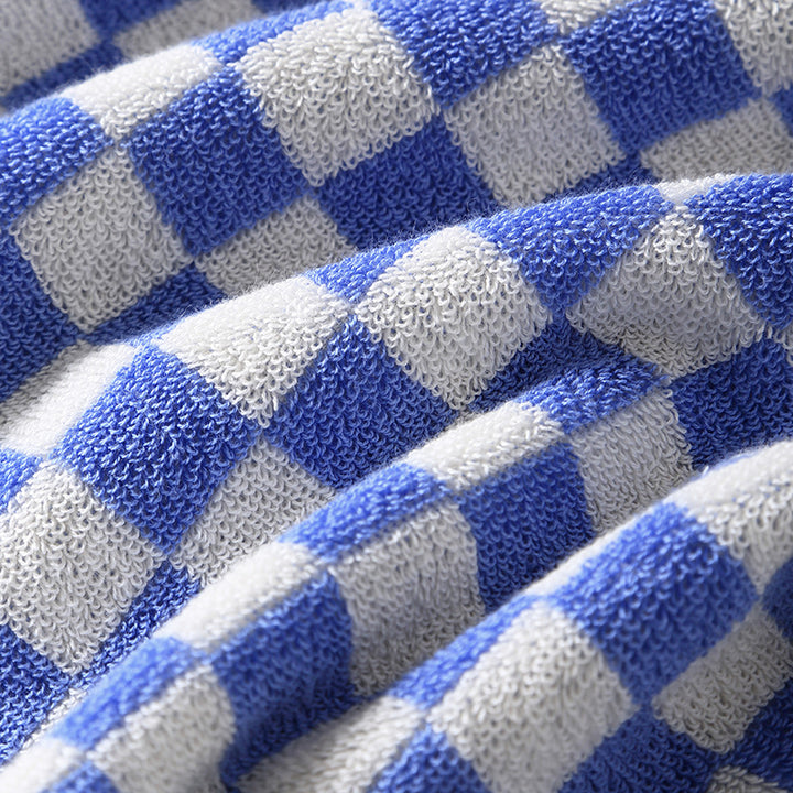 Damer Elegant Frotté Håndkle med Stripemønster Skanto