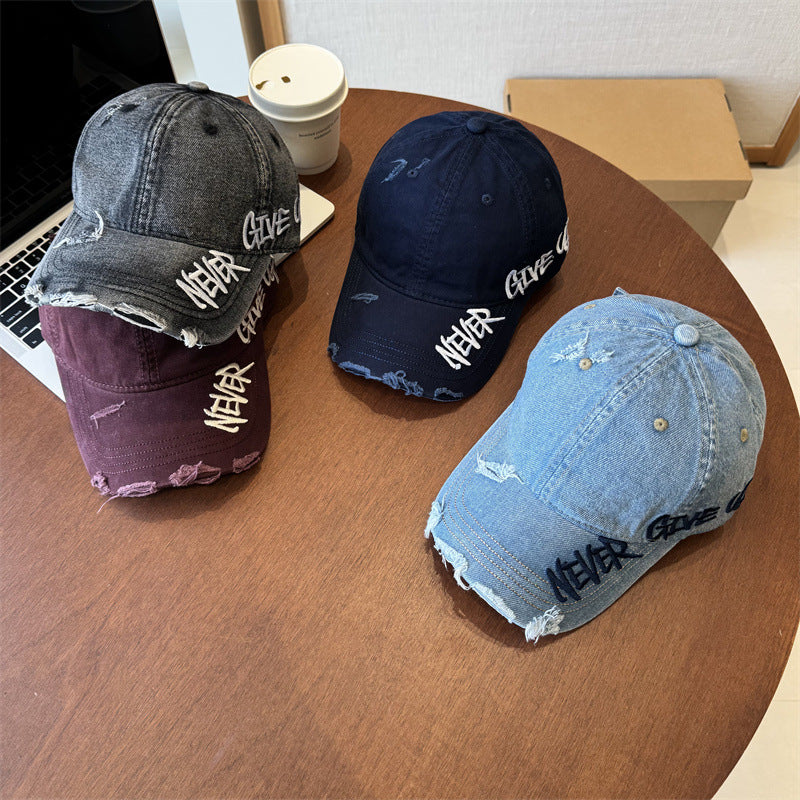 Unisex Slittet Grafisk Baseball Caps Skanto