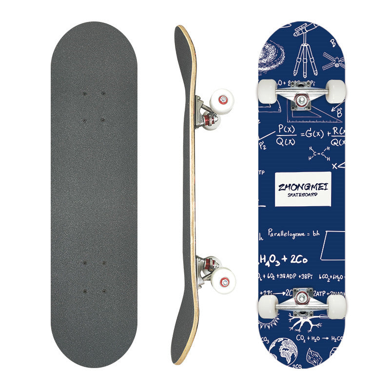 Grafisk Kunstnerisk Skateboard Skanto