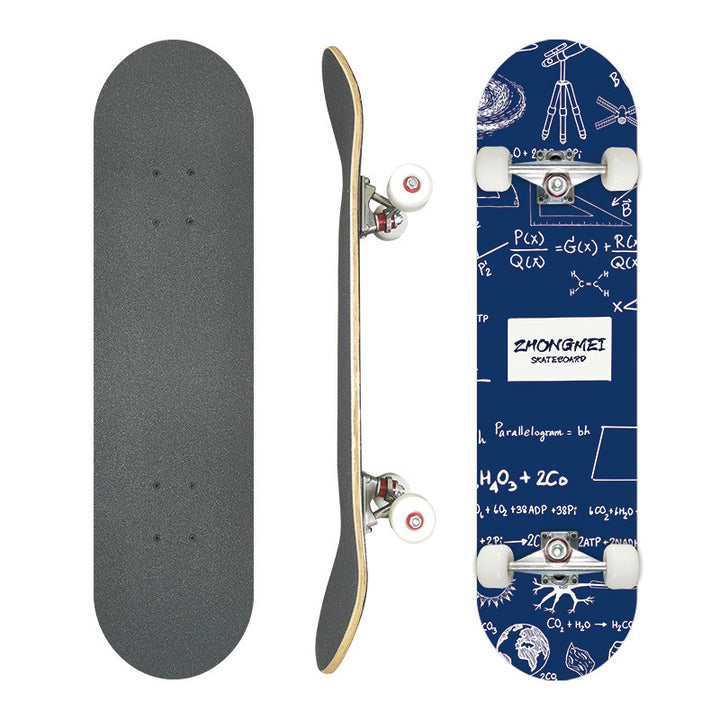 Grafisk Kunstnerisk Skateboard Skanto