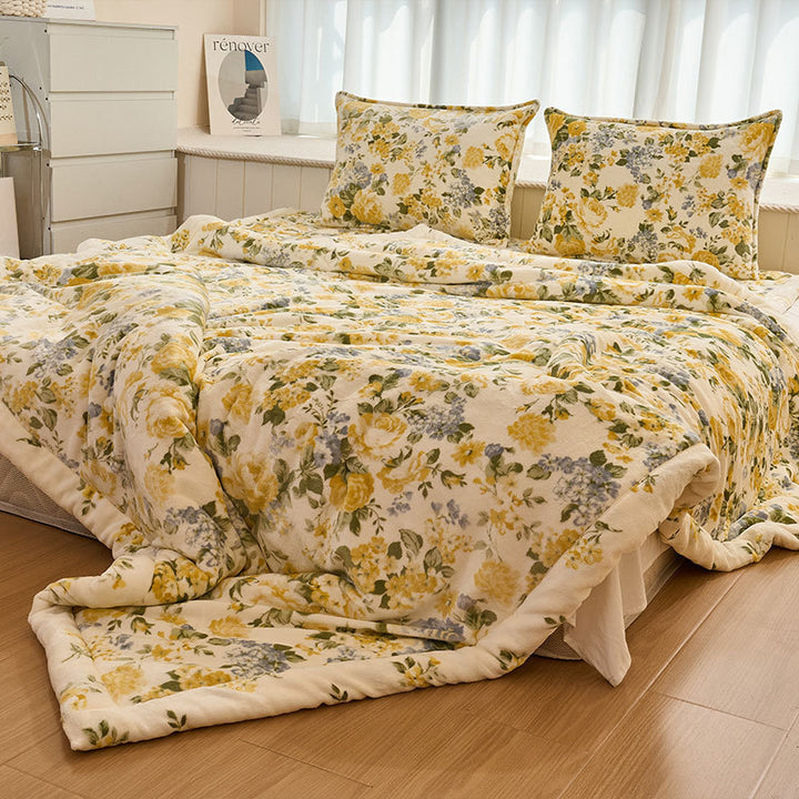 Dame Floral Komfort sengetøy sett Skanto