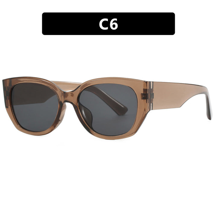 Women's elegant glasses with animal print Skanto
