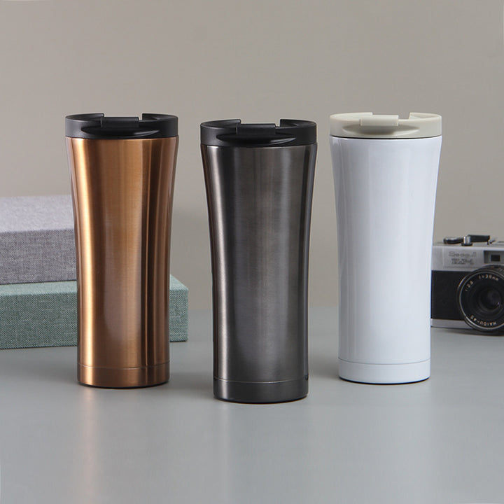 Damer elegant dobbeltveggede kaffekopper med sklisikkert silikongulv Skanto