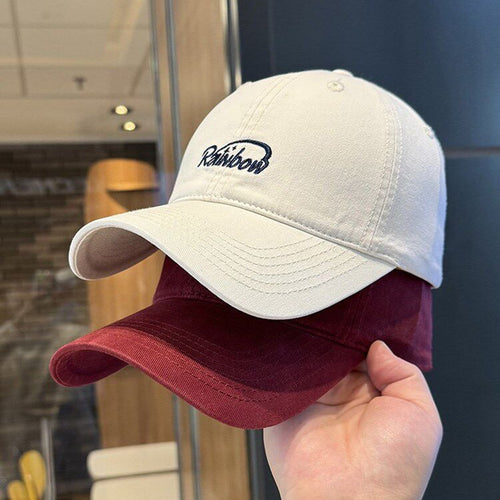 Unisex Bordet Bomull Baseball Cap Skanto