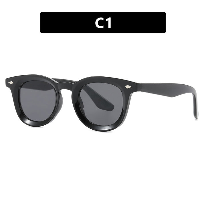Women's fashionable Cat-Eye sunglasses with transparent frame Skanto