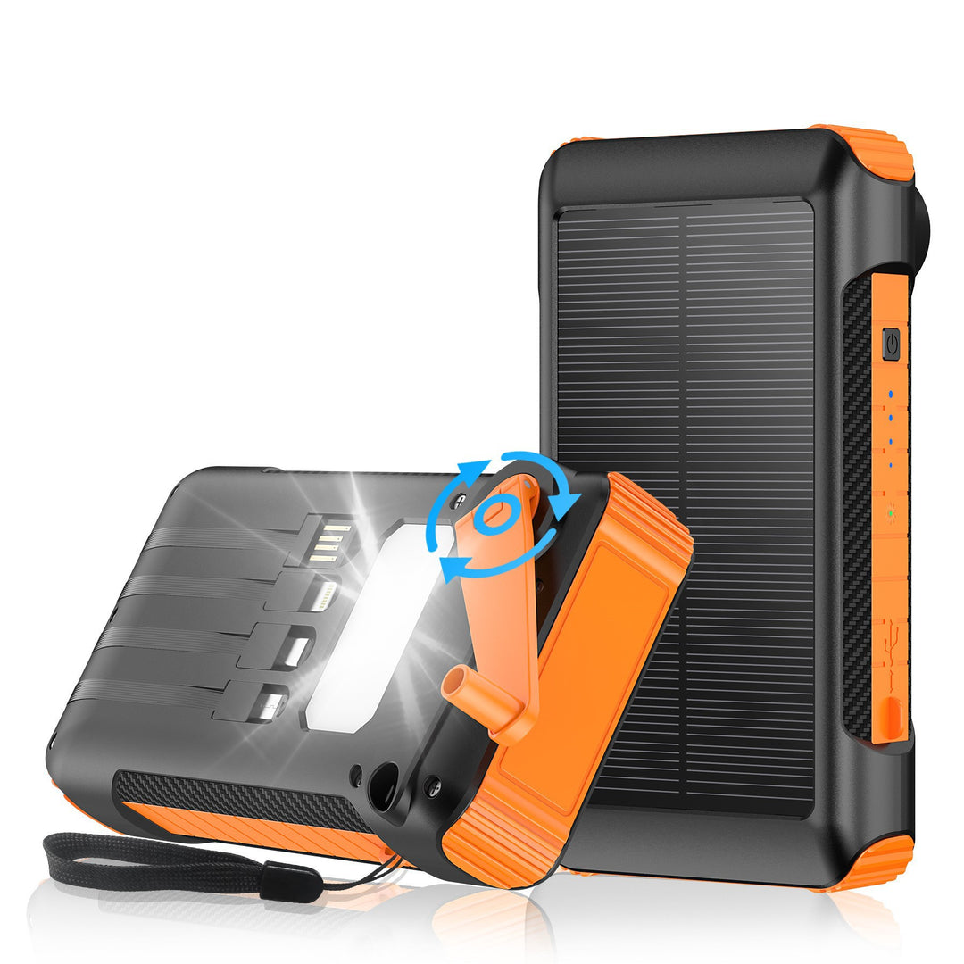 Solar Powerbank med hurtiglademulighet Skanto