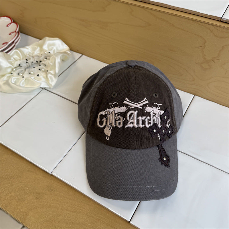 Herre Casual Grafisk Brodert Baseball Caps Skanto 1783922125