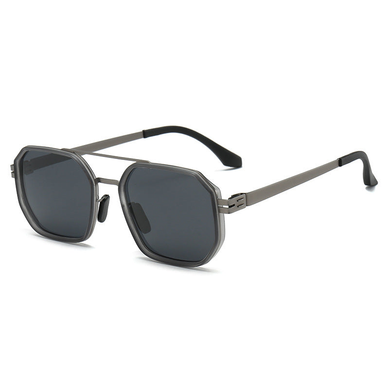 Damer Elegant Åttkantet Solbrille Skanto