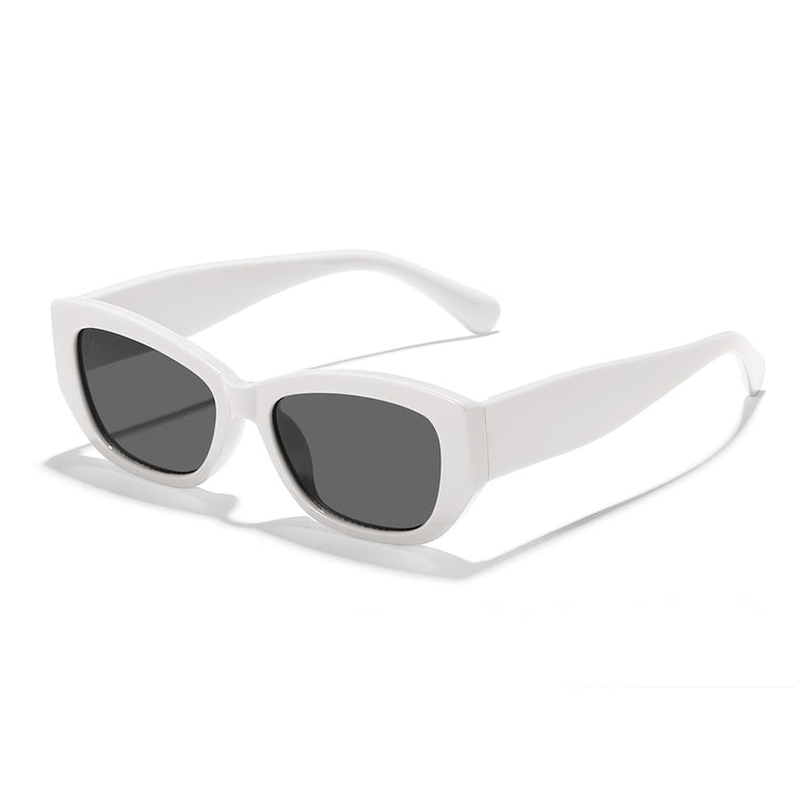 Dame Cat-Eye solbriller med robust ramme og UV-beskyttelse Skanto