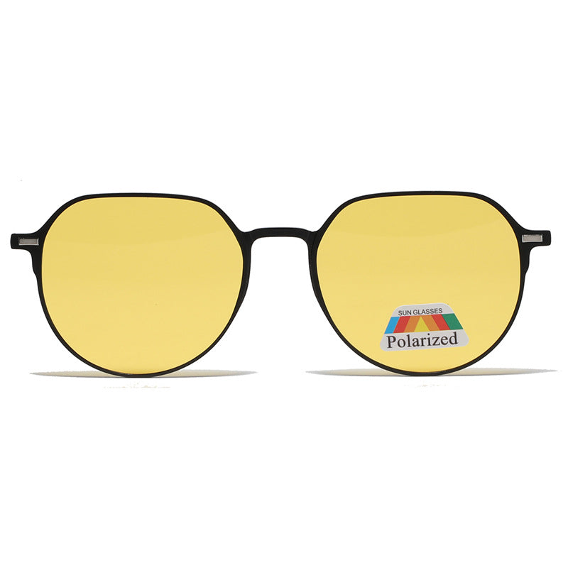 Dame moteriktig solbrille med ulike linser Skanto