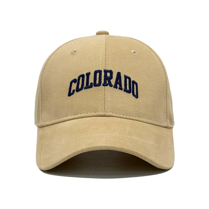 Dame trendy caps med brodert tekst Skanto