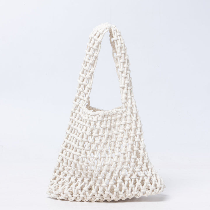 Håndlagd Makramee Tote-Bag Skanto